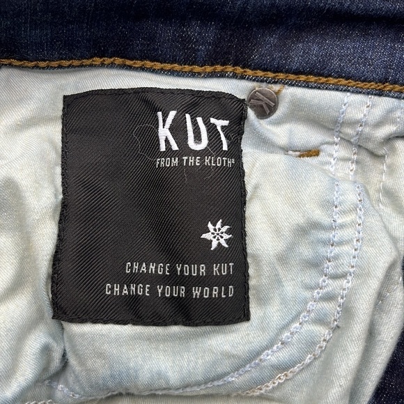 Kut From Kloth High Rise Connie Fab AB Ankle Skinny Size 4 - Picture 5 of 16